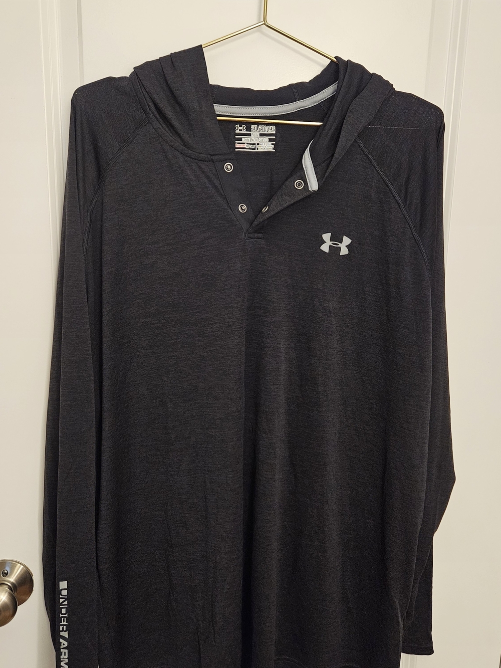 Under Armour Tech Popover Henley Long-Sleeve Pulloverr